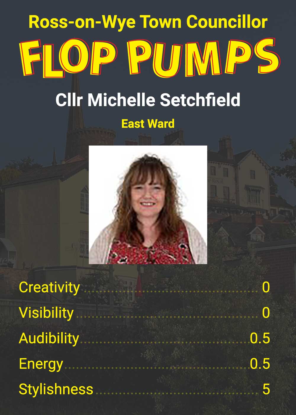 Ross-on-Wye Town Councillor Michelle Setchfield
